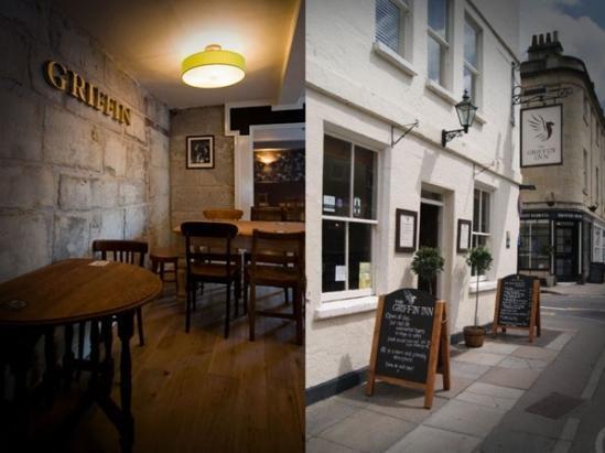 The Griffin Inn Bath Bagian luar foto